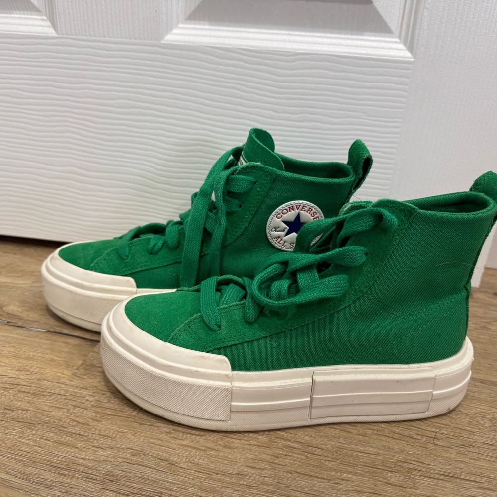 Converse Green High-Top Sneakers